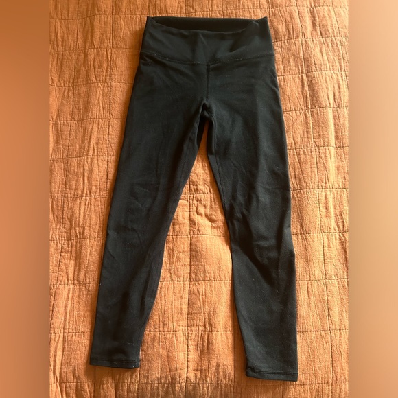 Fabletics Powerhold 7/8 Black Leggings - Picture 1 of 5